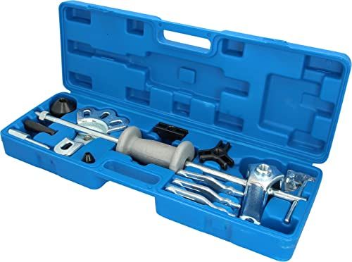 BRILLIANT TOOLS BT671350 Wheel Hub Puller with Slide Hammer, Forged, 16-pc Set