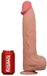 Lovetoy - Dildo Met Sliding Skin Technologie - 36 x 6.6 cm - Lichte Huidskleur