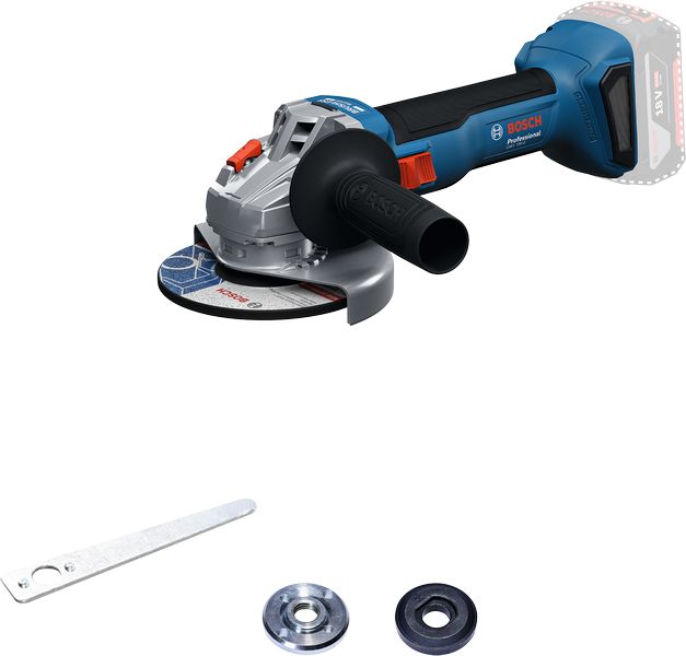 Bosch GWS 18V-8 Haakse Slijper | 12,5 cm | 11000 RPM | 1,6 kg