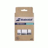 Babolat Pro Tour 2.0 overgrips - wit - 12 stuks
