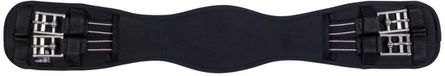 HKM Dressuursingel Memory Foam met elastiek Bruin 80
