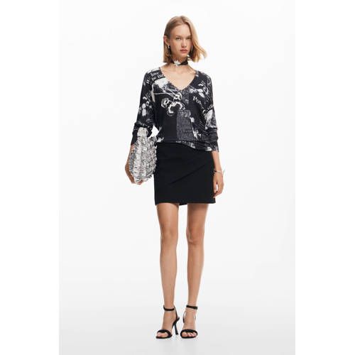 Desigual Pullover Zwart
