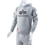 ALPHA INDUSTRIES Sweatshirt grijs gemêleerd