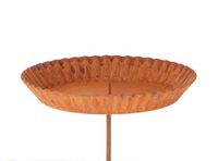 HBX natural living Kaarsenhouder op pin Dia14cm roest