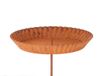 HBX natural living Kaarsenhouder op pin Dia14cm roest