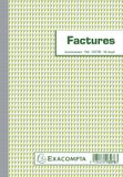 Exacompta 10x Doorschrijfpapier Facturen 21x14,8cm 50 zelfkopiërend papier dupli - 13278E
