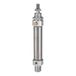 Ronde RIEGLER Ronde cilinder »MSI«, eenvoudige werking, magneet, zuiger Ø 16, hub 60, aansluiting M5x0,8, werkdr. 2-10 bar, temp. -20 °C tot 70 °C