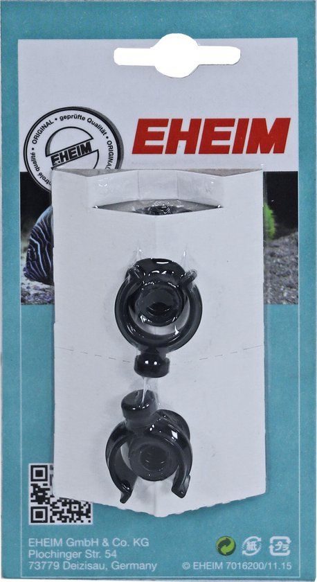 Eheim Zuignap Voor Slang - 16-22mm - Zwart - 2 st