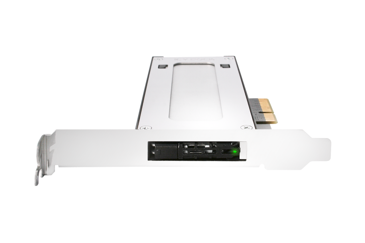 Icy Dock MB840M2P-B - Interfacekaart/-adapter - Zwart, Zilver