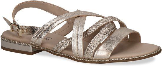 Caprice Dames Sandalen - 9-28100-42 - Metallic - Maat 39