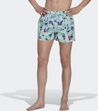 adidas Sportswear Seasonal Floral CLX Zwemshort Heren Turquoise L