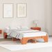 vidaXL Bedframe Wasbruin Massief Grenenhout 140 x 190 cm
