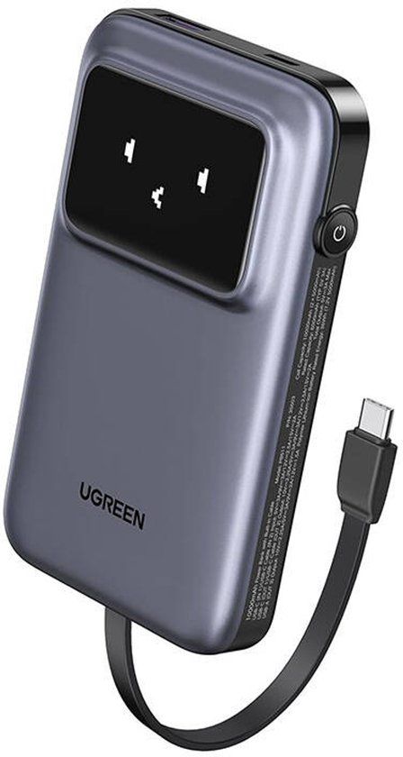 Ugreen Powerbank 10000mAh 30W met USB-C Kabel