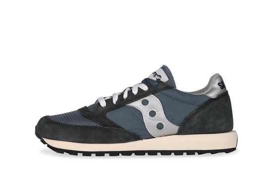 Saucony Jazz Original Vintage Sneakers Heren - Blue Navy/Silver - Maat 42.5