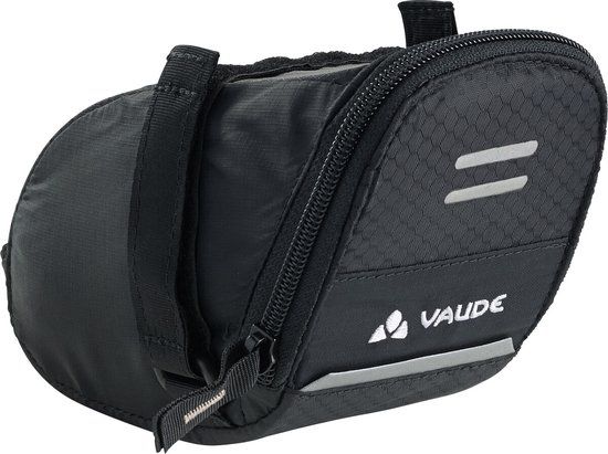 VAUDE Race Light XXL Zadeltas - Zwart - 1.2L - Waterafstotend - Reflecterend