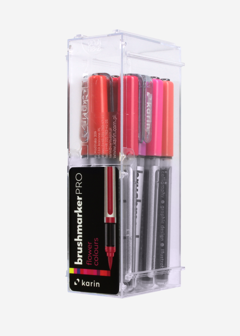 Karin BrushmarkerPRO - 12 stuks - Meerkleurig
