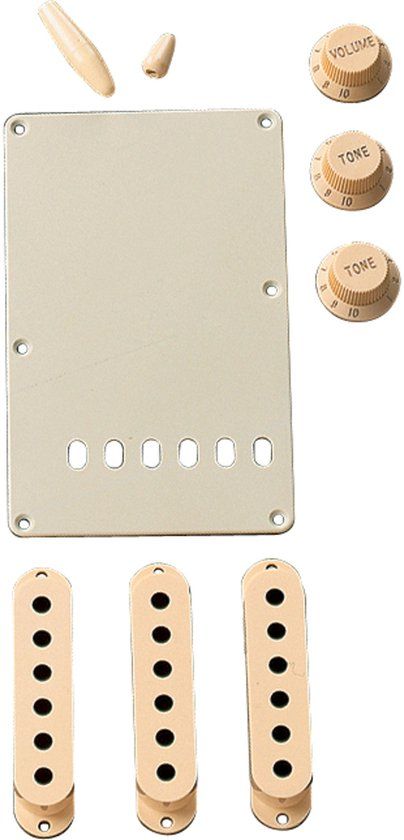 Fender Strat Accessory Kit Aged White