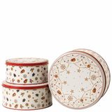 Hutschenreuhter Hutschenreuther Christmas Love Set van 3 koekjesdozen van blik