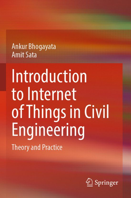 Introduction Springer Nature Introduction to Internet of Things in Civil Engineering Paperback
