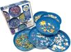 Cobble Hill Puzzle bacs de tri 6 pièces empilables - Bleu