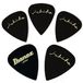 Ichika Nito Signature Pick, Teardrop Shape, Medium (0,8 mm), Ultem, Zwart
