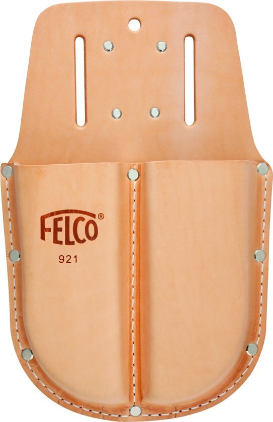 FELCO 921 Lederen dubbel holster voor snoeischaren