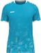 Jako Sonic Shirt Korte Mouw Heren - Aqua / Marine / Wit | Maat: XL
