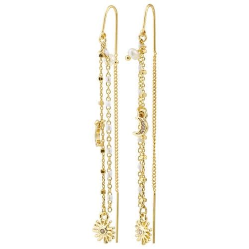 PILGRIM gold plated oorbellen Mylan