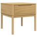 VidaXL FLORO salontafel massief grenenhout wasbruin 55x55x54 cm