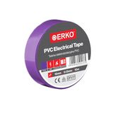 ERKO PVC Isolatietape 15mm x 10m, Paars