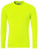 Uhlsport Distinction Colors Baselayer Manches Longues Homme M Jaune Fluo/Noir