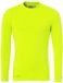 Uhlsport Distinction Colors Baselayer Manches Longues Homme M Jaune Fluo/Noir