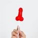 aardbeientraktatie SECRET PLAY Strawberry Penis-shaped Lollipop