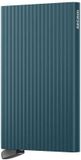 Secrid Cardprotector Fluted Blauw Aluminium Unisex
