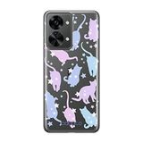 ERT GROUP Mobiele telefoonhoes voor OnePlus NORD 2T 5G origineel en officieel gelicentieerd Babaco motief Cats 016 perfect passend bij de vorm van de mobiele telefoon, gedeeltelijk bedrukt