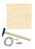 Pebaro NB11-SET nagelfotoset, beige, 20 x 20 cm