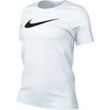 Nike Dames W Nk Df Tee Rlgnd Hbr, wit, FQ4975-100, L