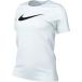 Nike Dames W Nk Df Tee Rlgnd Hbr, wit, FQ4975-100, L