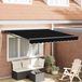 Maison Exclusive - Parasol manuel, 3 x 2,5 mètre, noir, 100% polyester