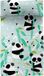 HappyFriday Sprei Moshi Moshi Blauw 200 x 260 cm Pandabeer