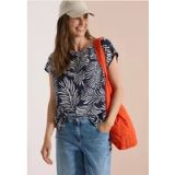 cecil Shirt met hangende schouder en print