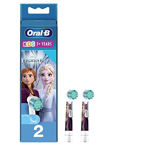 Oral-B EB 10 2 Frozen 2 stuks (s) blauw, roze haarborstelkop (blauw, roze)