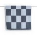 HAY Tapis de salle de bain Check 50x90 cm Steel blue