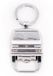 BRISA VW Collection - Volkswagen sleutelhanger accessoire sleutelhanger met bierflesopener in T3 Bulli Bus design (wit)
