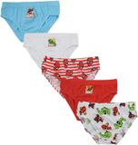Marvel Avengers Ensemble de sous-vêtements pour garçons – 5 pièces – Spider-Man Hulk Iron Man – Culotte enfant – Sac de rangement inclus