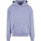 Build Your Brand Ultra Heavy Oversized Hoodie Viola Blue 4XL