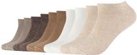 s.Oliver Sneakersokken 10-pack Nature Melange Katoenmix Unisex Volwassenen Maat 35-38