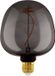 EGLO LED Lamp - E27 - Ø 12,5 cm - G125 - Zwart - 2000K - Dimbaar