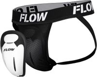 Flow Fightgear Premium Kruisbeschermer - Heren - Zwart - maat XXL