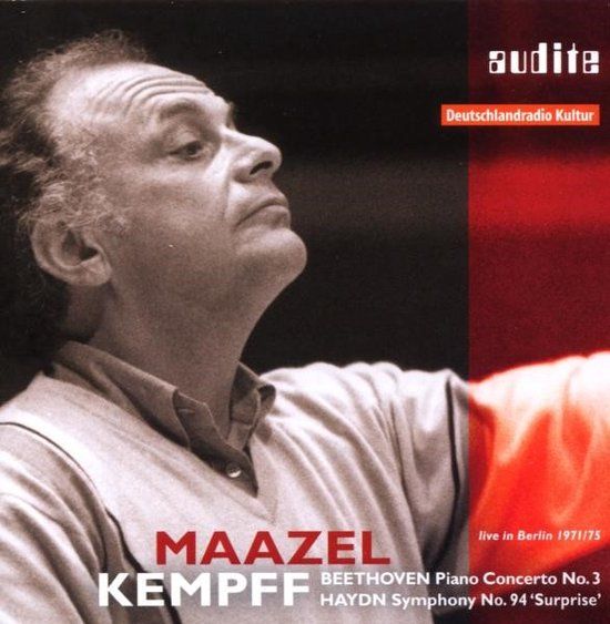 Outhere Audite Wilhelm Kempff, Deutsches Symphonie-Orchester Berlin, Lorin Maazel - Piano Concerto No.3 & Symphony No.94 (CD)